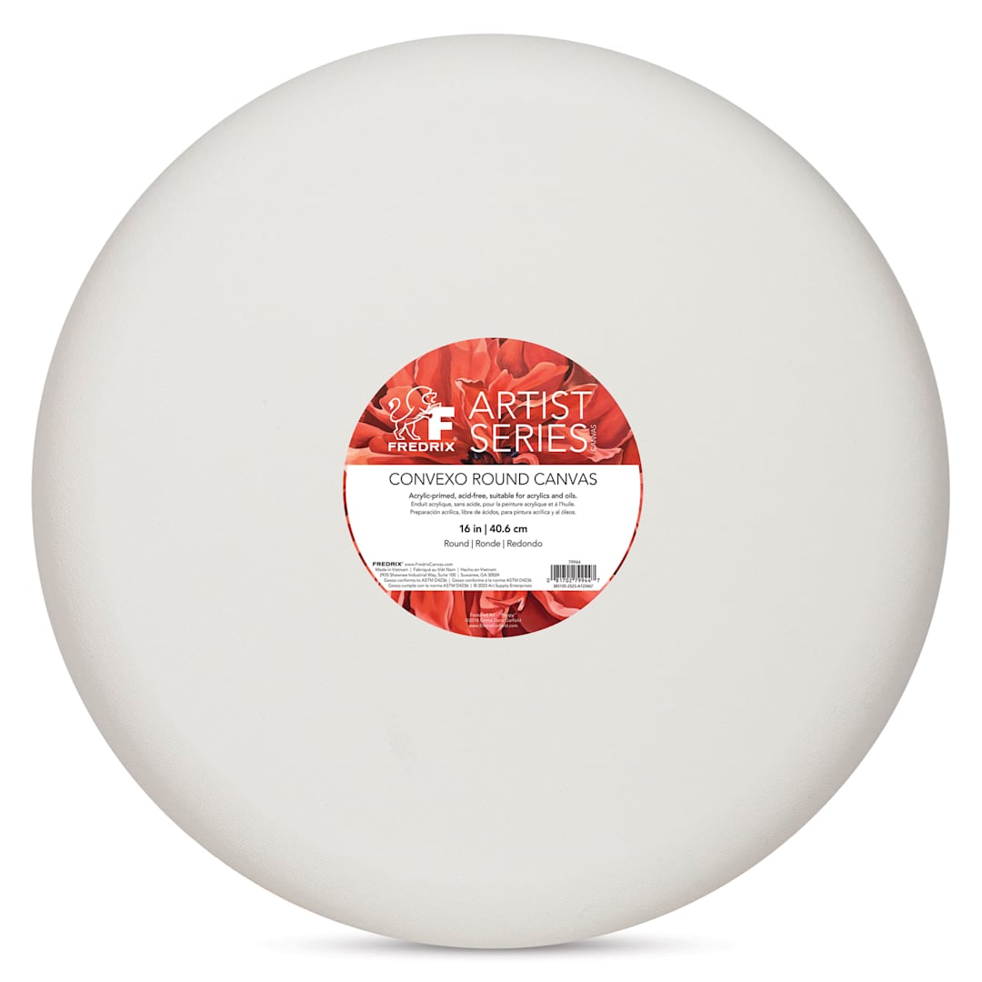 Open in modal - Fredrix Convexo Canvas - 16", Round
