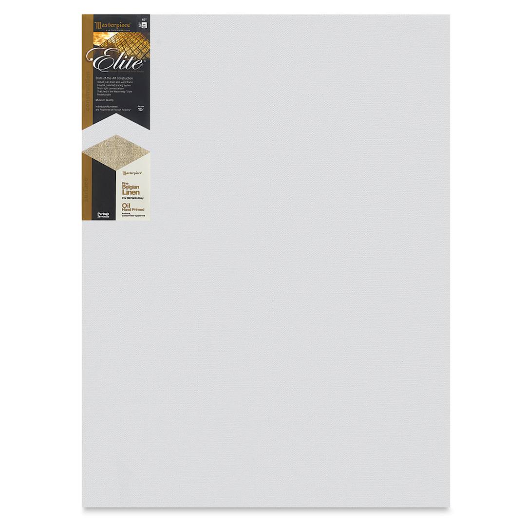 Open in modal - Masterpiece Elite Portrait Smooth Canvas - 40" x 60", Oil Primed
