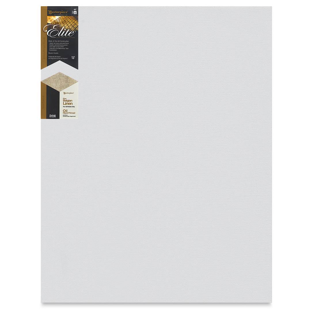 Open in modal - Masterpiece Elite Portrait Smooth Canvas - 48" x 72", Oil Primed