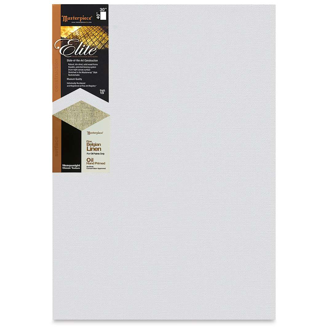 Open in modal - Masterpiece Elite Heavyweight Canvas - 30" x 40", Oil Primed
