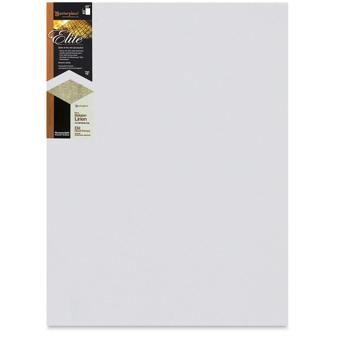 Open in modal - Masterpiece Elite Heavyweight Canvas - 40" x 60", Oil Primed