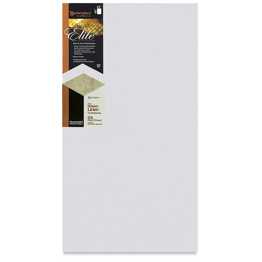 Open in modal - Masterpiece Elite Heavyweight Canvas - 24" x 40", Oil Primed