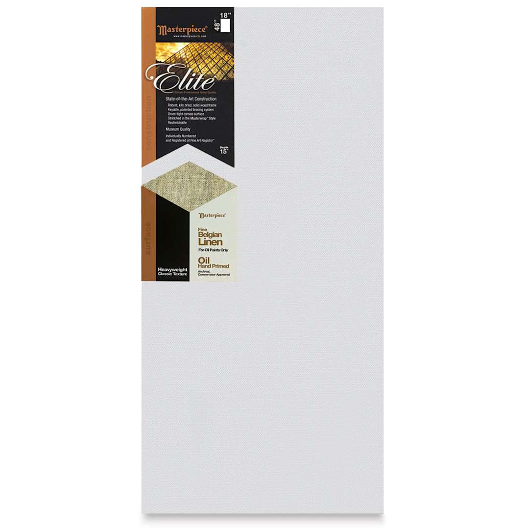 Open in modal - Masterpiece Elite Heavyweight Canvas - 18" x 48", Oil Primed