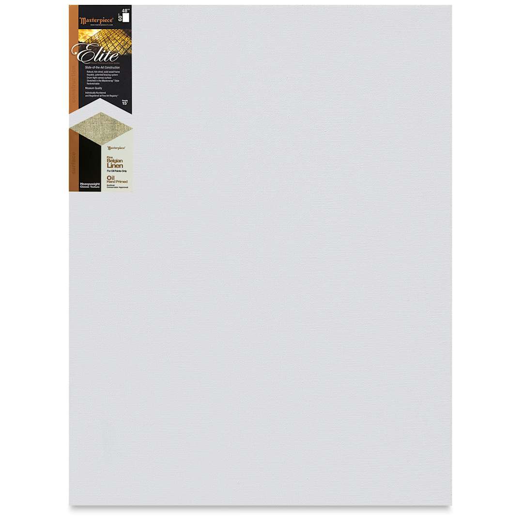 Open in modal - Masterpiece Elite Heavyweight Canvas - 48" x 60", Oil Primed