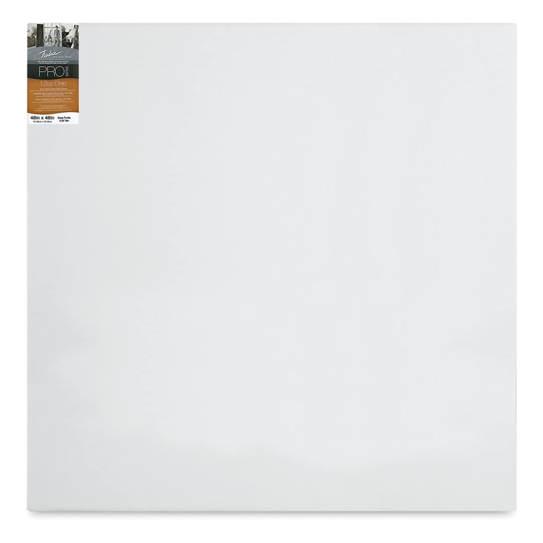 Open in modal - Fredrix Pro Series Dixie Museum Profile Canvas - 48" x 48", 2-1/4" Profile