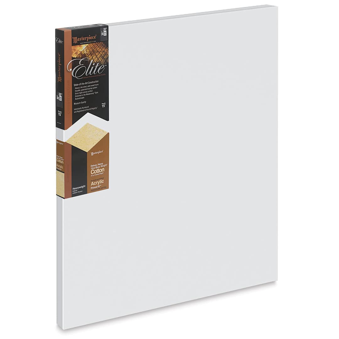 Open in modal - Masterpiece Elite Cotton Canvas - 20" x 30", Acrylic Primed