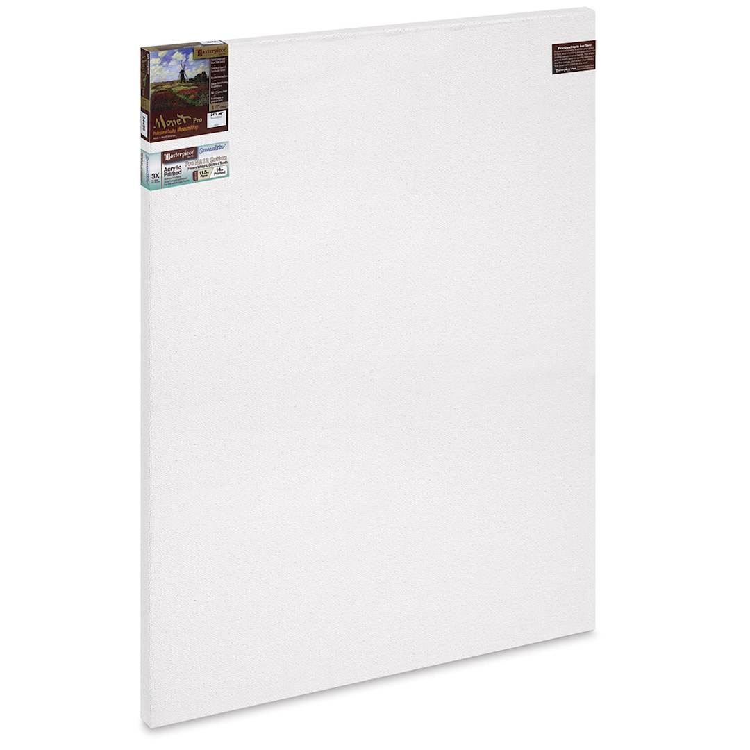Open in modal - Masterpiece Monet Pro Sausalito Cotton Canvas - 24" x 36", Acrylic-Primed