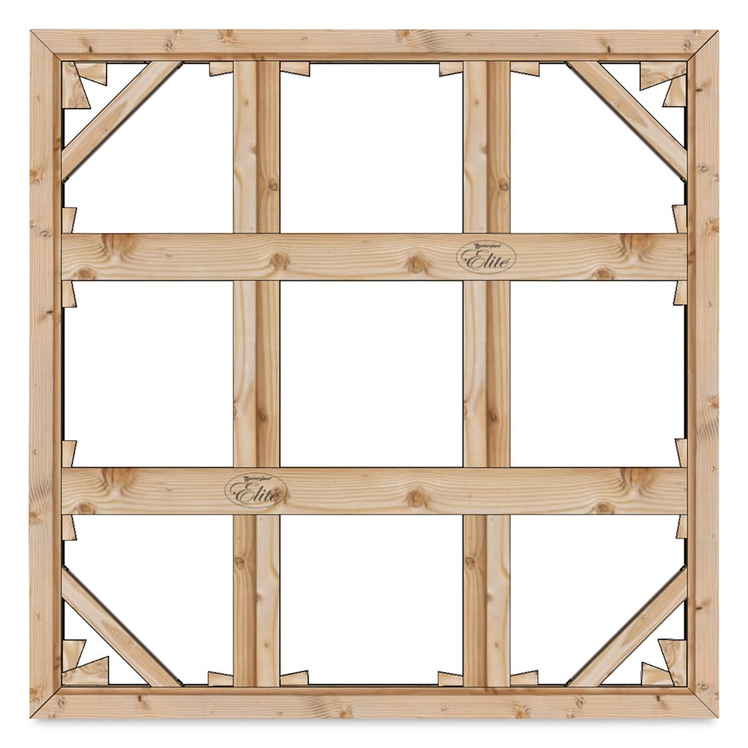 Open in modal - Masterpiece B2 Stretcher Kit with Braces - 72" x 72", With Brace