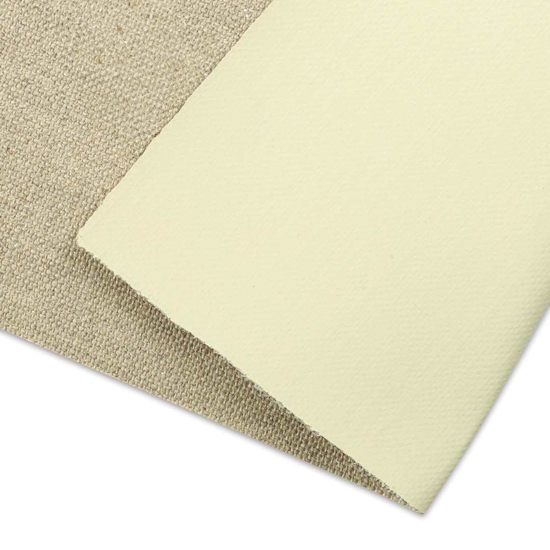 Open in modal - Belle Arti Oil Primed Linen Canvas by the Yard - Extra Fine, 82" x 1 yd, 13 oz