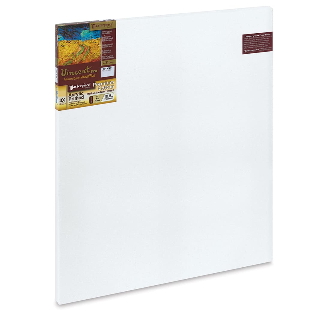 Open in modal - Masterpiece Vincent Pro Monterey 7/8" Profile Cotton Canvas - 30" x 36"