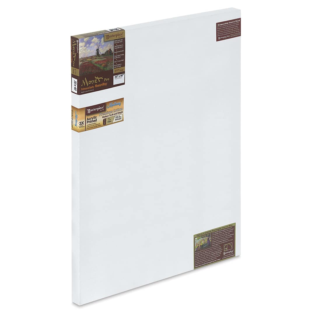 Open in modal - Masterpiece Monet Pro Monterey Cotton Canvas - 30" x 40", 1-1/2" Profile