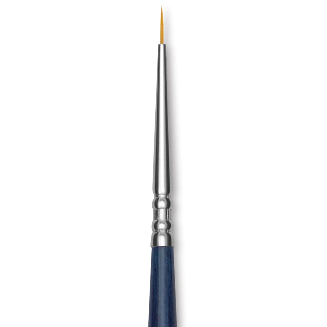 Open in modal - Escoda Chronos Brush - Short Handle, Round, Size 3/0, close-up