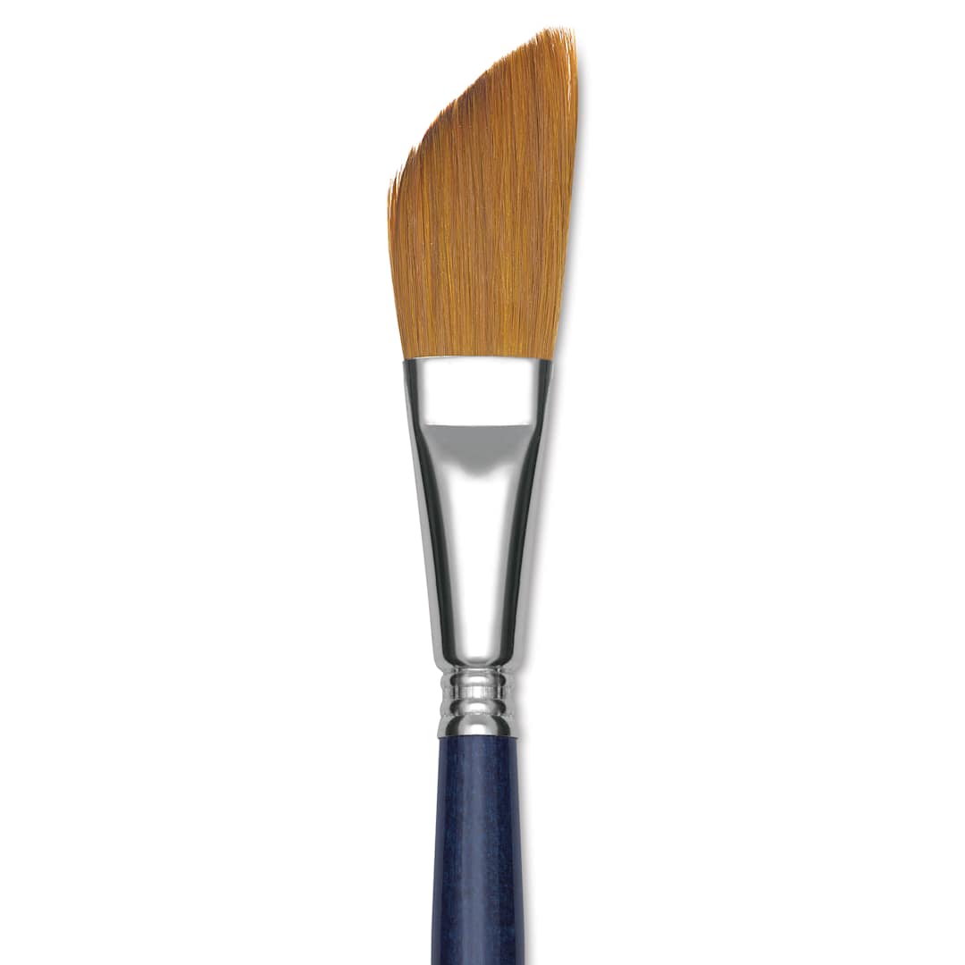 Open in modal - Escoda Chronos Brush - Short Handle, Dagger, Size 3/4", close-up