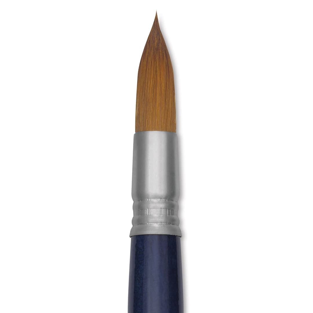 Open in modal - Escoda Chronos Brush - Short Handle, Mop, Size 14, close-up
