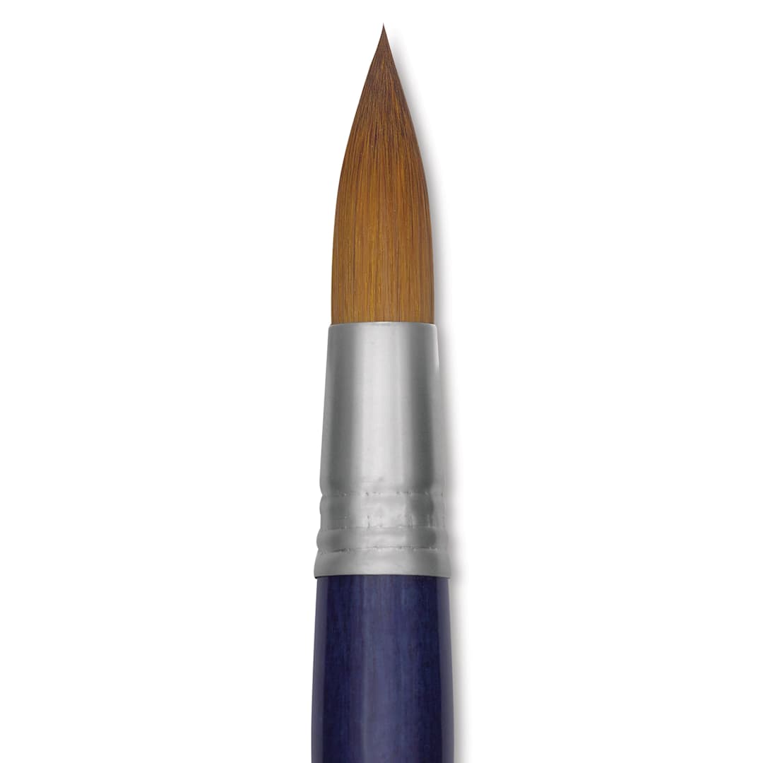 Open in modal - Escoda Chronos Brush - Short Handle, Mop, Size 16, close-up