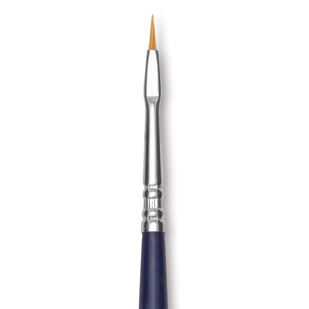 Open in modal - Escoda Chronos Brush - Long Handle, Filbert, Size 0, close-up