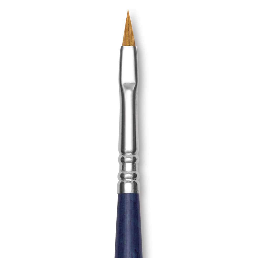 Open in modal - Escoda Chronos Brush - Long Handle, Filbert, Size 2, close-up