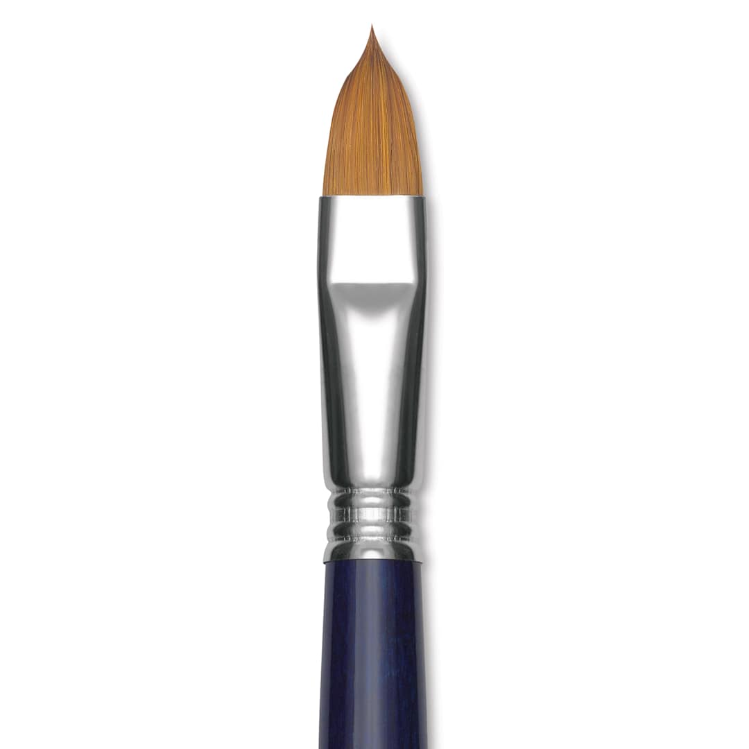 Open in modal - Escoda Chronos Brush - Long Handle, Filbert, Size 16, close-up