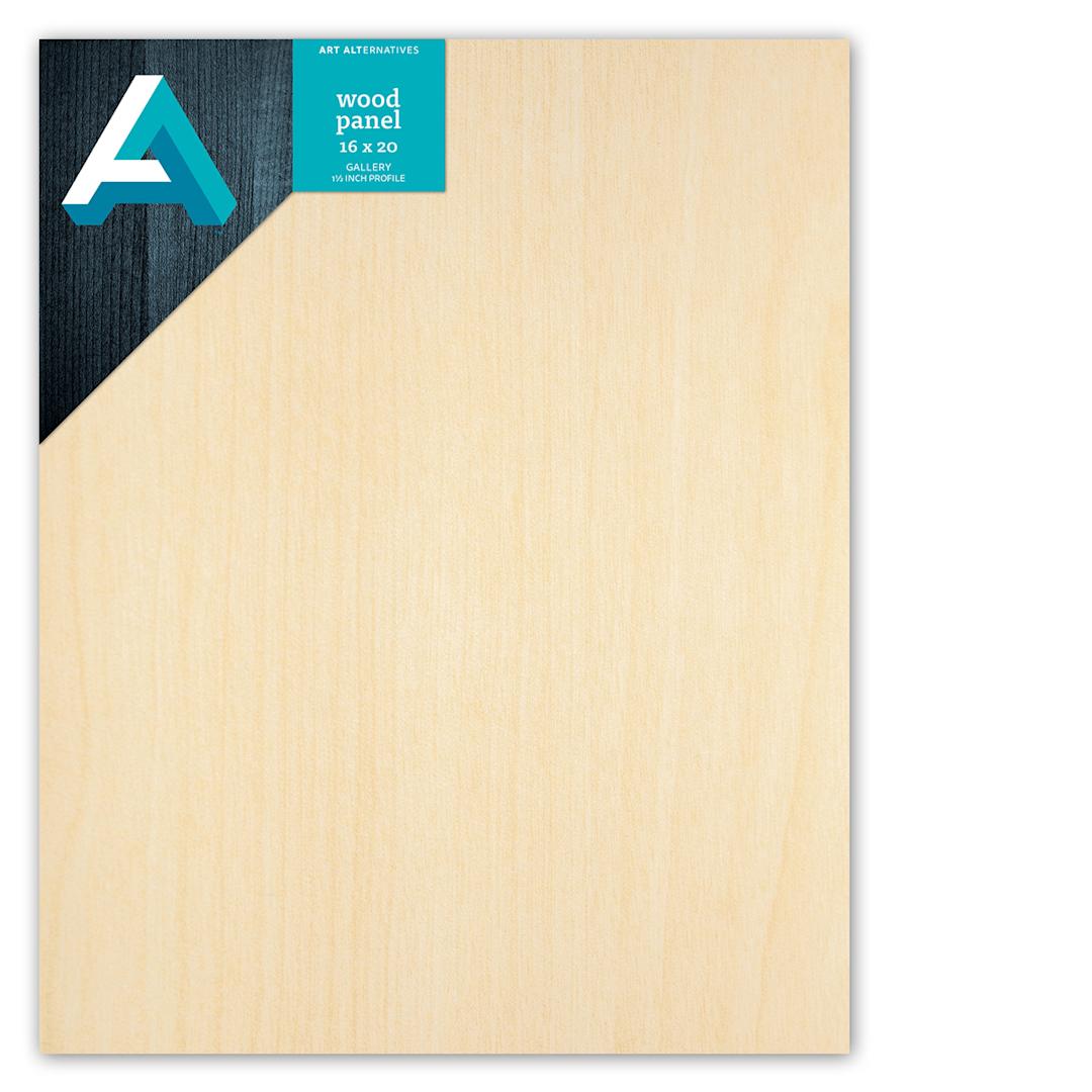 Open in modal - Art Alternatives Classic Wood Panel, Gallery, 1.5 in Profile, 16 in x 20 in