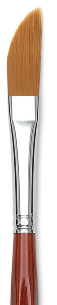 Open in modal - Da Vinci Cosmotop Spin Brush - Slanted Liner, Short Handle, Size 14