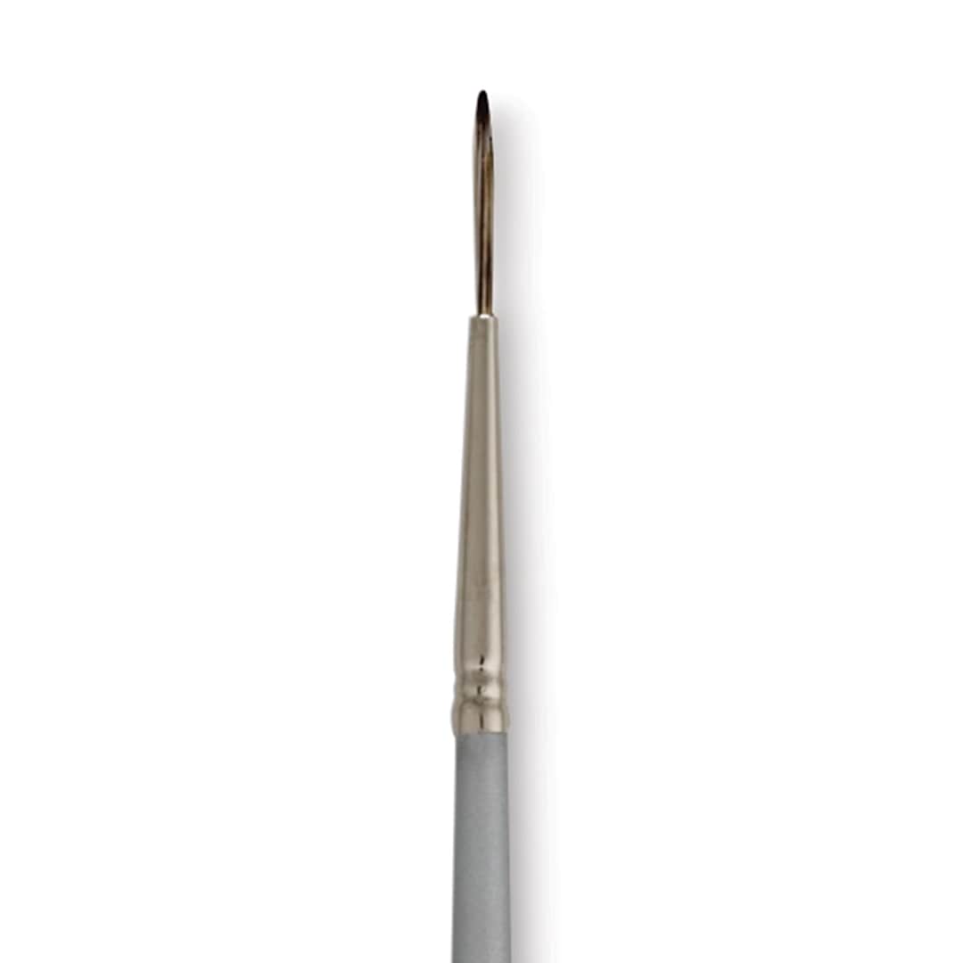 Open in modal - Dynasty Faux Squirrel Brush - Rigger, Short Handle, Size 2