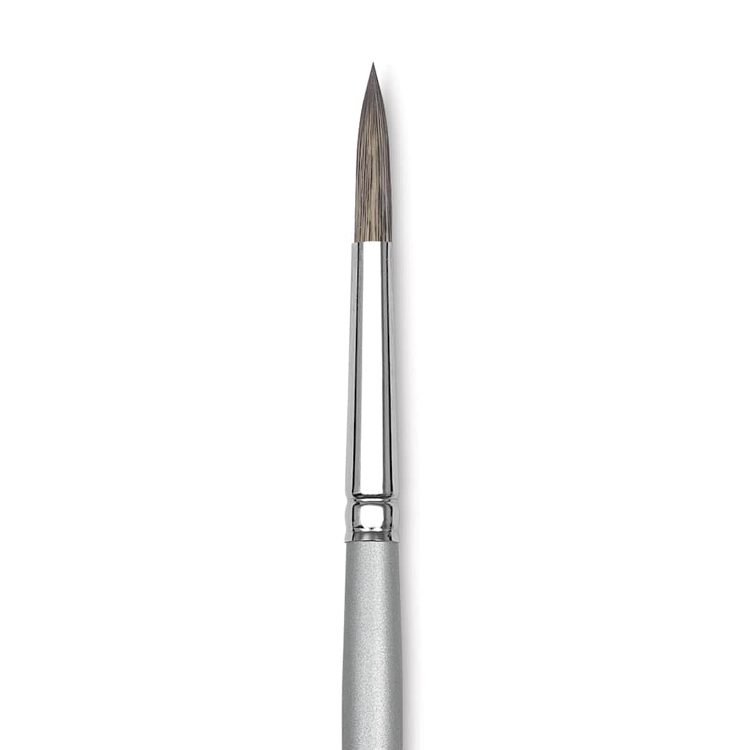Open in modal - Dynasty Faux Squirrel Brush - Round, Short Handle, Size 8