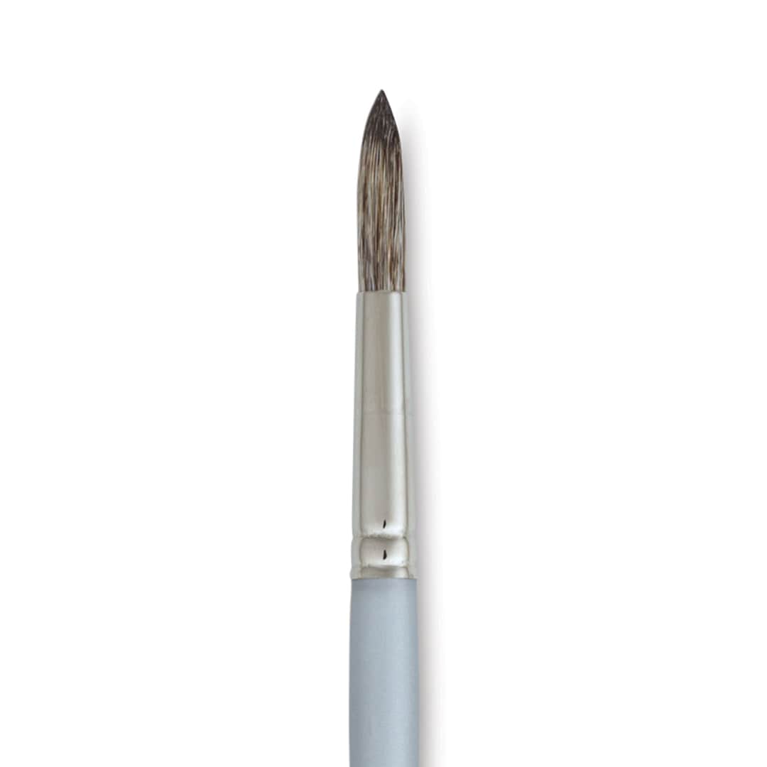 Open in modal - Dynasty Faux Squirrel Brush - Round, Short Handle, Size 12