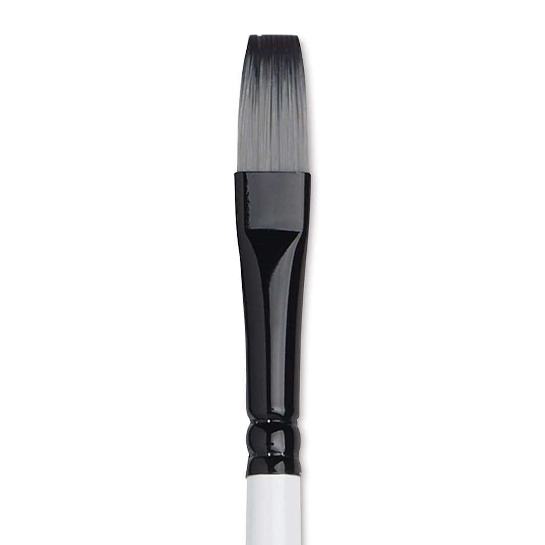 Open in modal - Winsor & Newton Artists’ Acrylic Brush - One Stroke, Short Handle, 1/4"