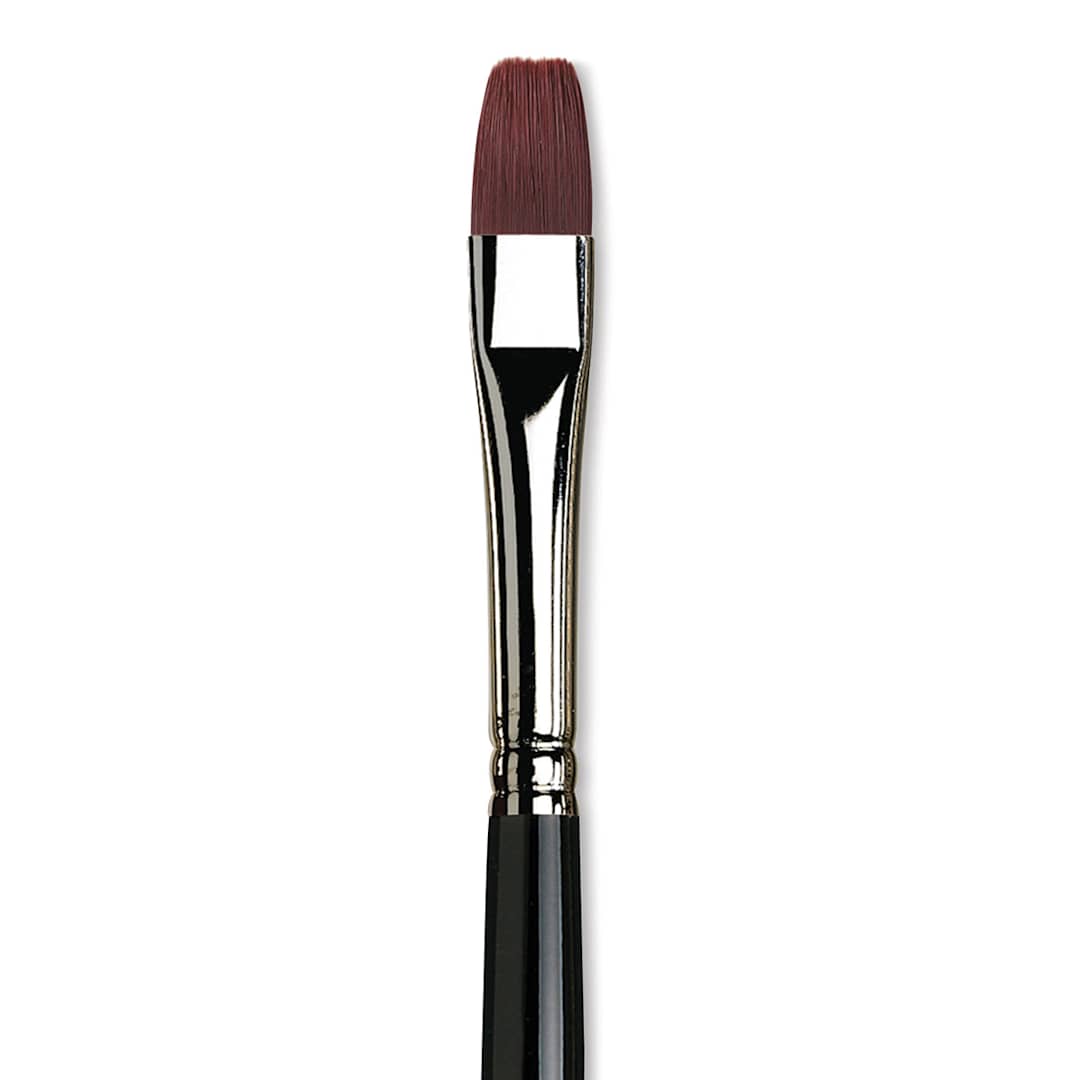 Open in modal - Da Vinci Top Acryl Synthetic Brush - Bright, Short Handle, Size 10 close up