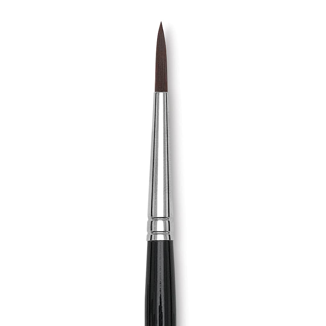 Open in modal - Da Vinci Top Acryl Synthetic Brush - Round, Short Handle, Size 4