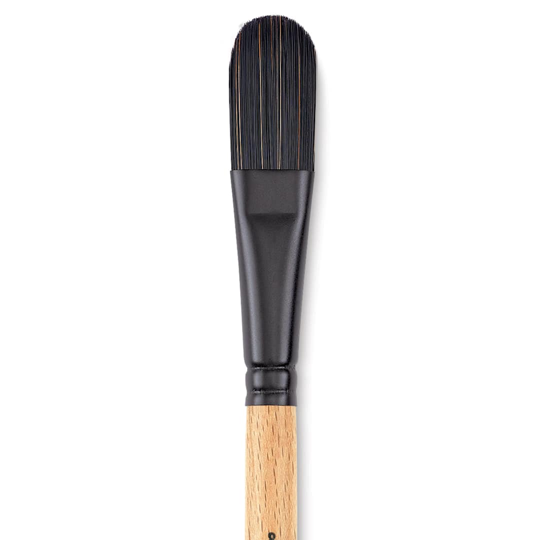 Open in modal - Princeton Catalyst Polytip Brush - Filbert, Size 8, Short Handle close up