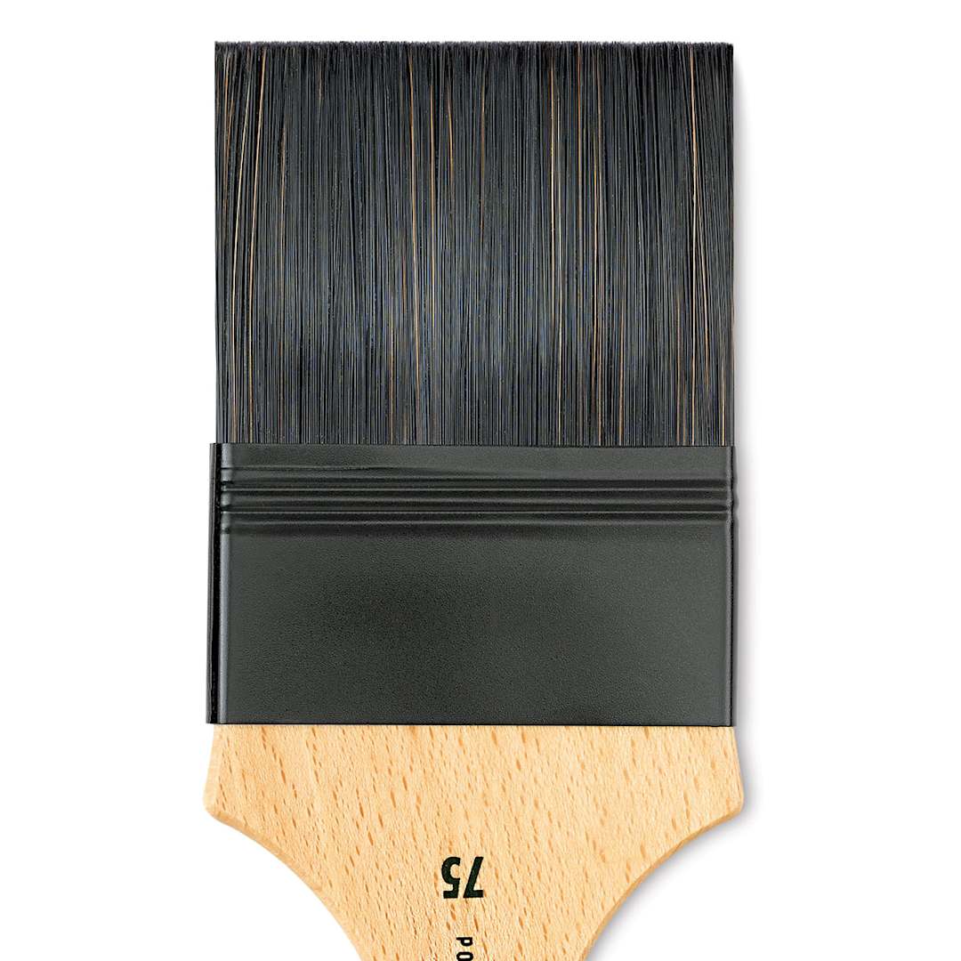 Open in modal - Princeton Catalyst Polytip Brush - Mottler, Size 75, Short Handle