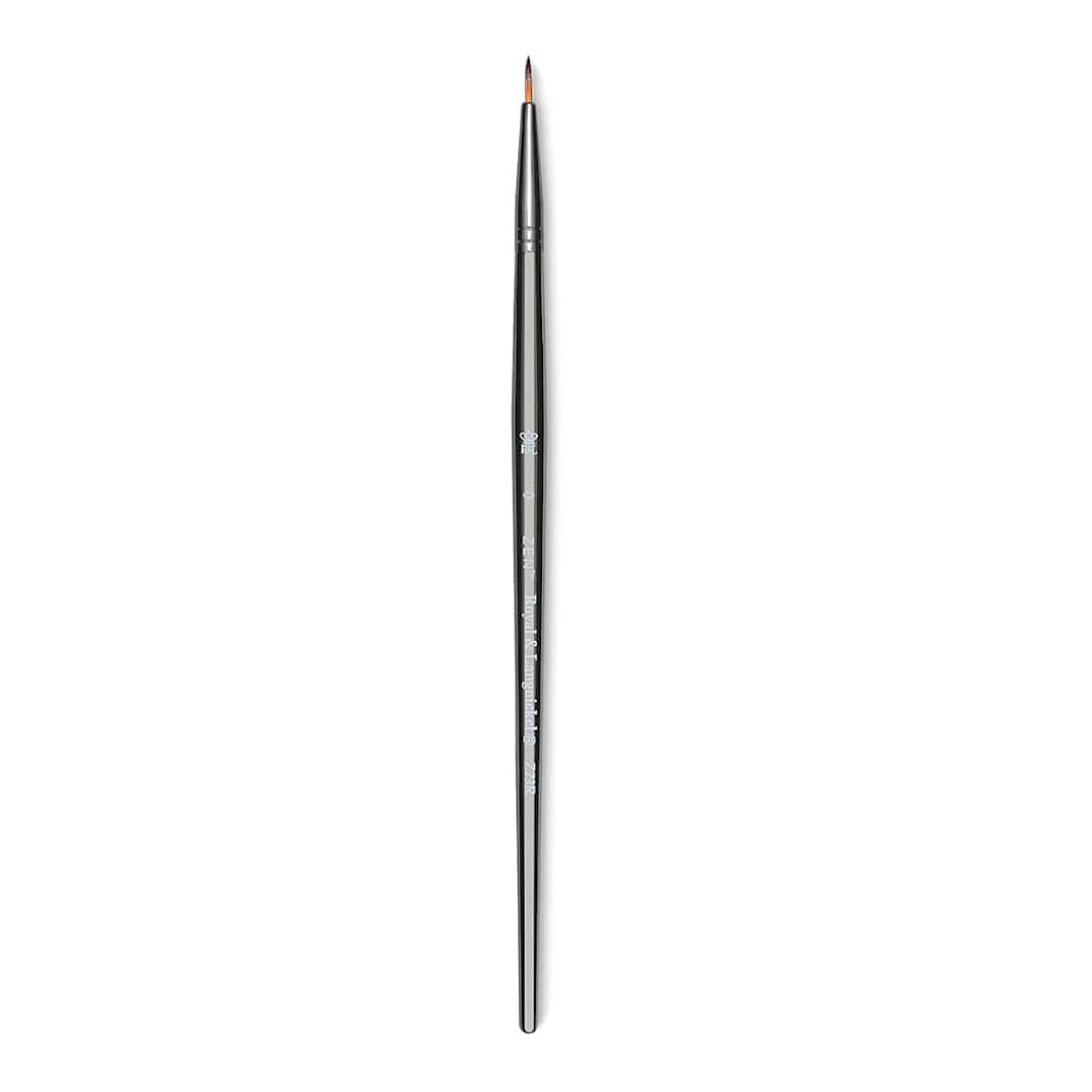 Open in modal - Royal & Langnickel Zen Brush - Roudnd, Size 0, Short Handle