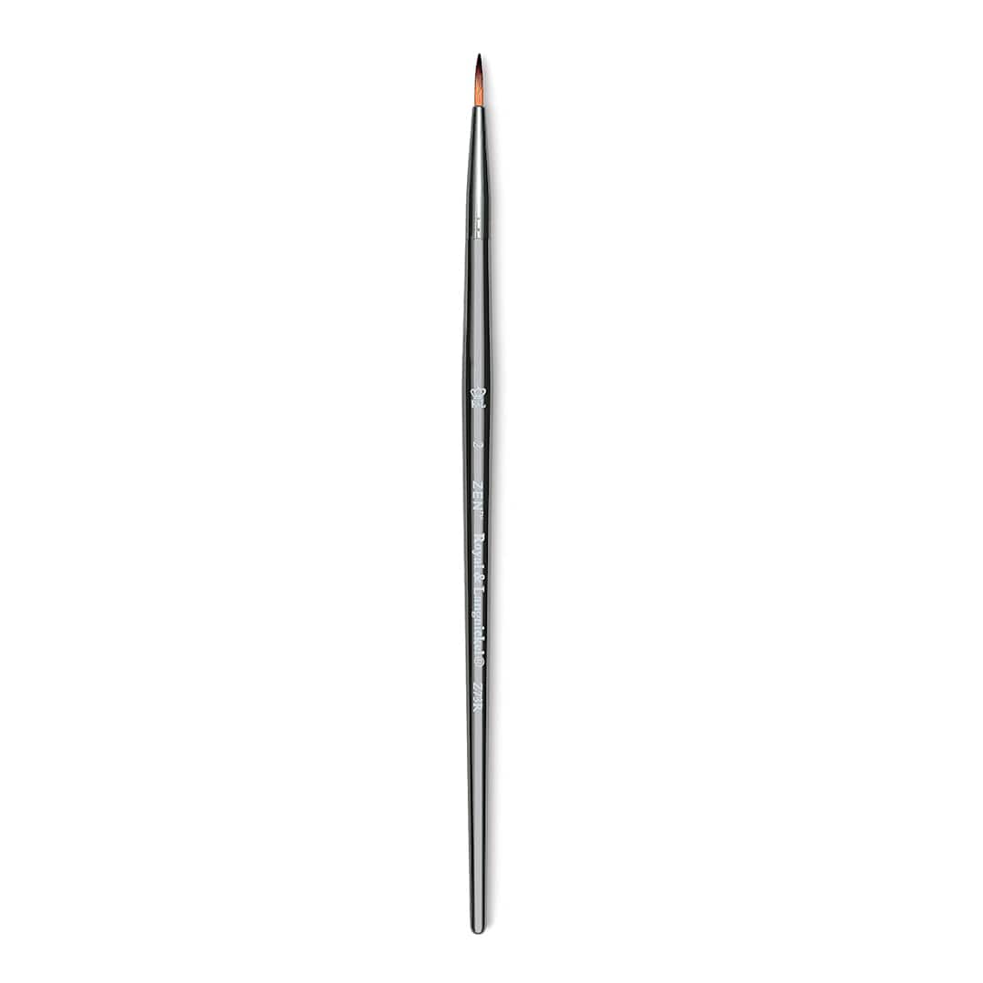 Open in modal - Royal & Langnickel Zen Brush - Round, Size 2, Short Handle