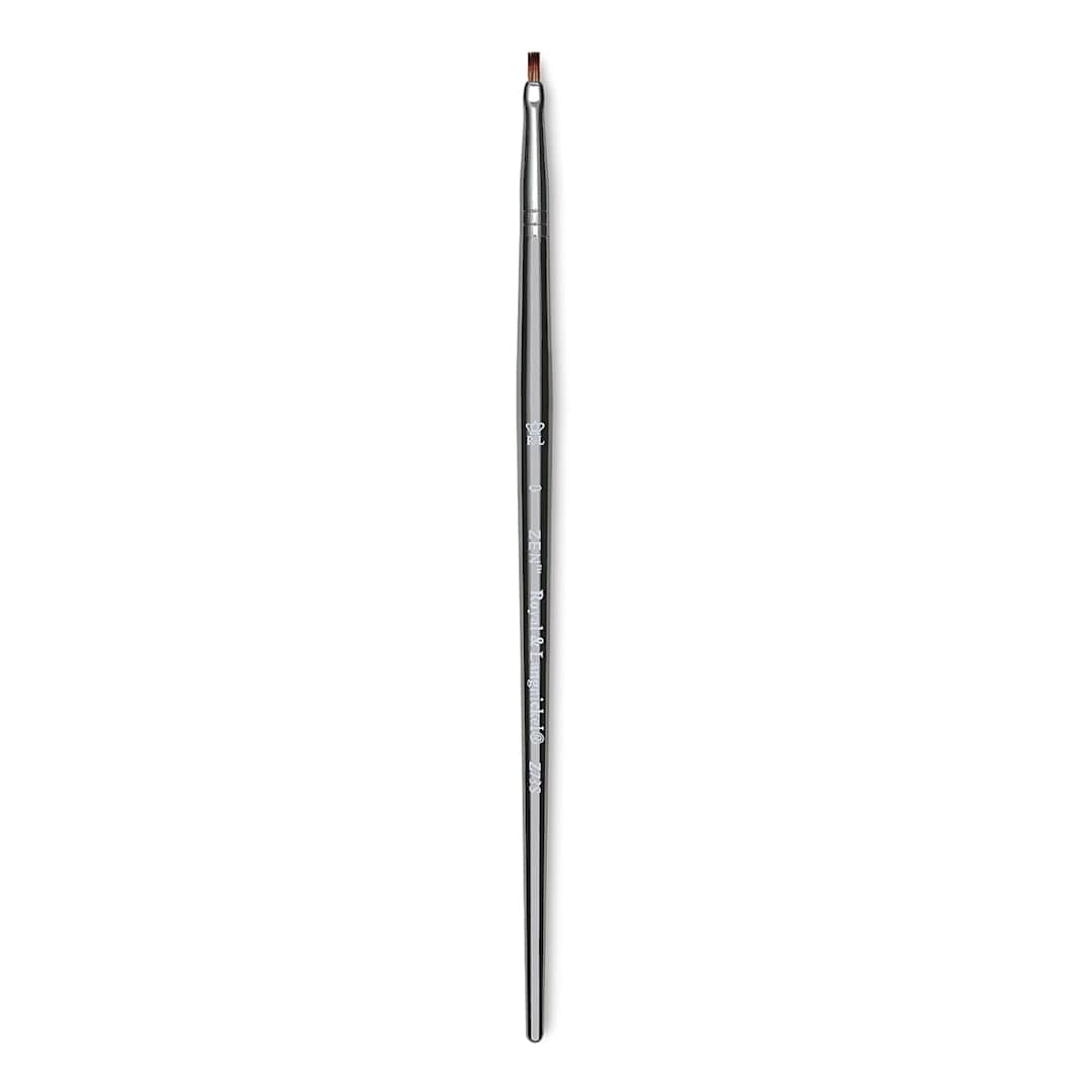 Open in modal - Royal & Langnickel Zen Brush - Flat Shader, Size 0, Short Handle