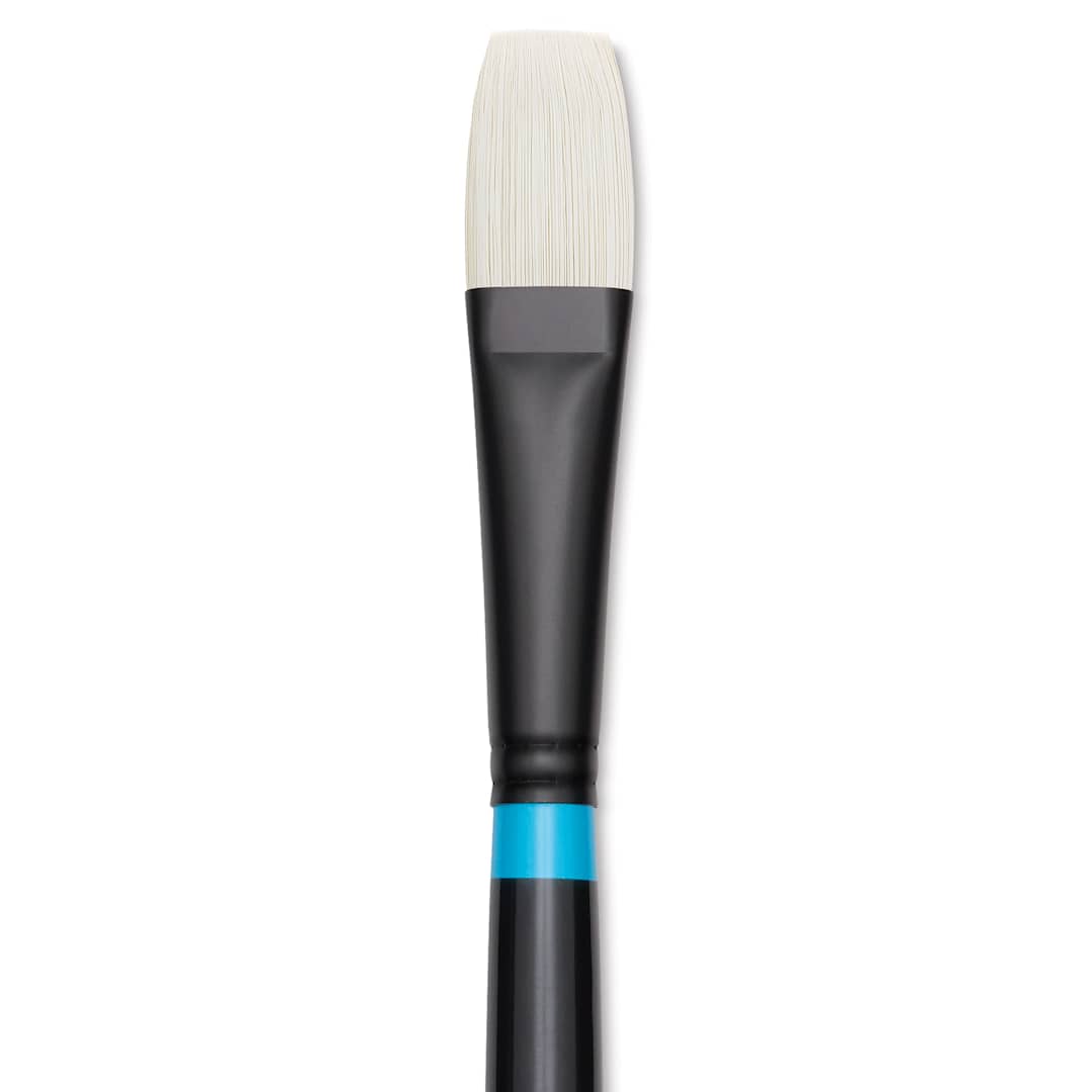 Open in modal - Princeton Series 6500 Aspen Synthetic Brush - Size 12, Flat, Long Handle