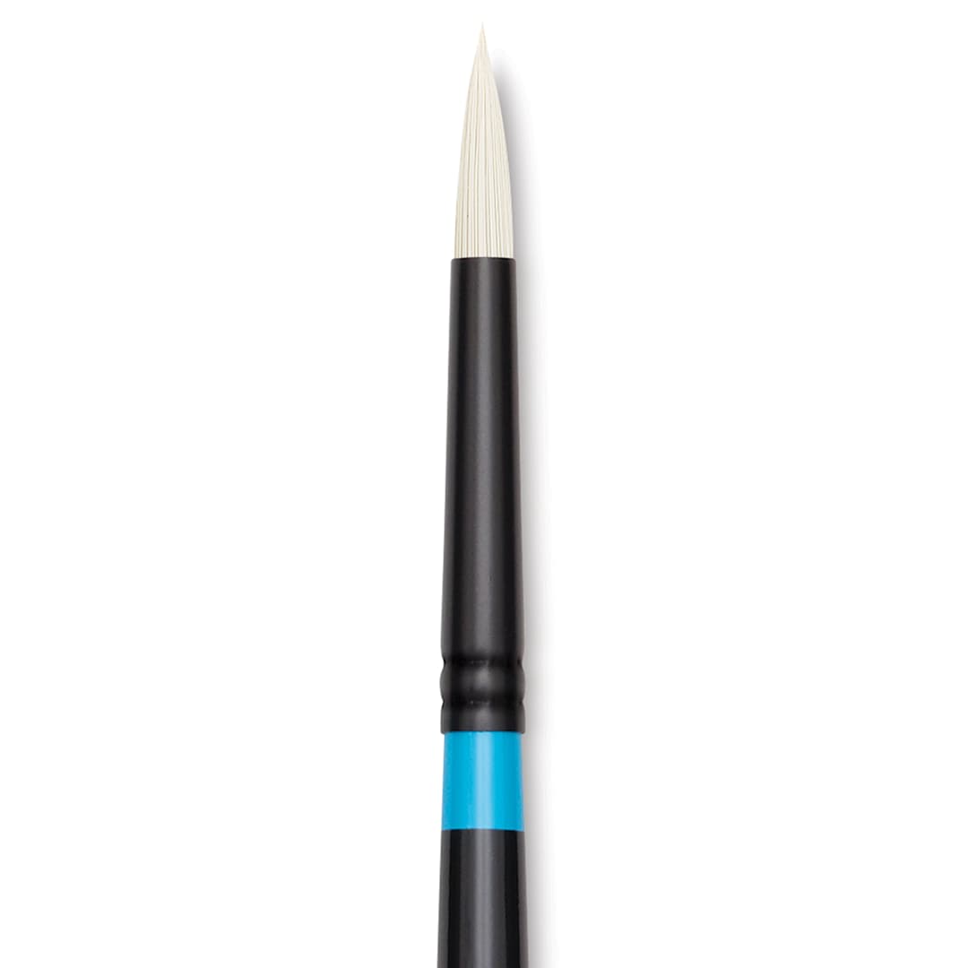 Open in modal - Princeton Series 6500 Aspen Synthetic Brush - Size 4, Round, Long Handle