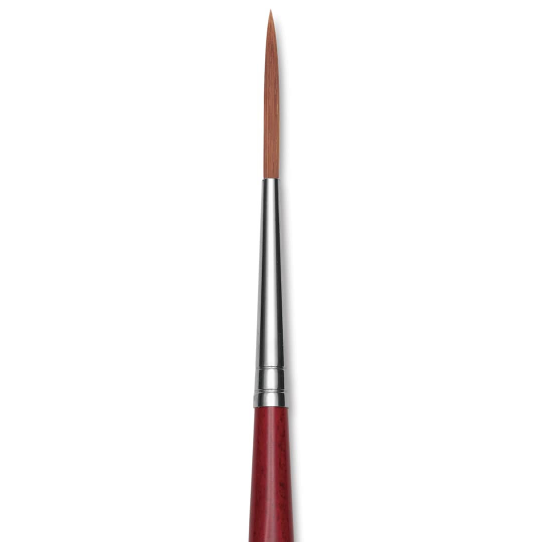 Open in modal - Da Vinci Cosmotop Spin Brush - Rigger, Short Handle, Size 6, close-up