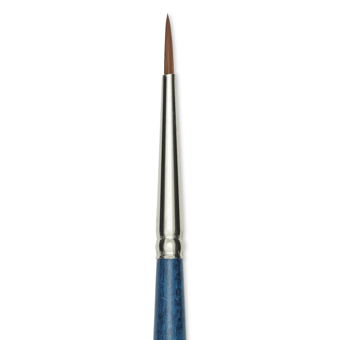 Open in modal - Silver Brush BelleAqua Brush - Round, Short Handle, Size 2, close-up