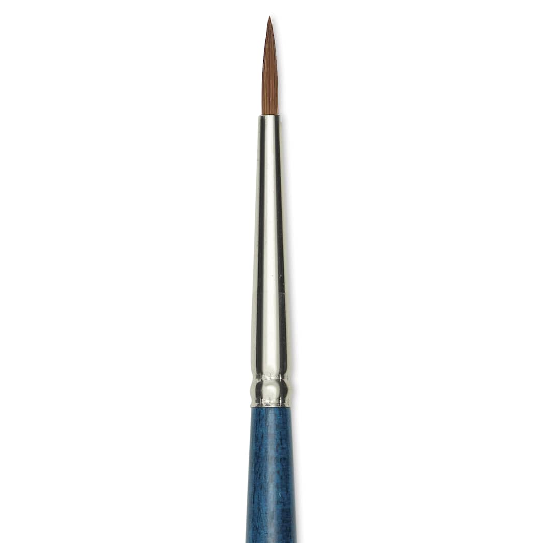 Open in modal - Silver Brush BelleAqua Brush - Round, Short Handle, Size 4, close-up