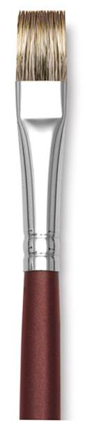 Open in modal - Royal Langnickel SableTek Brushes - Closeup of Short handled Bright Brush
