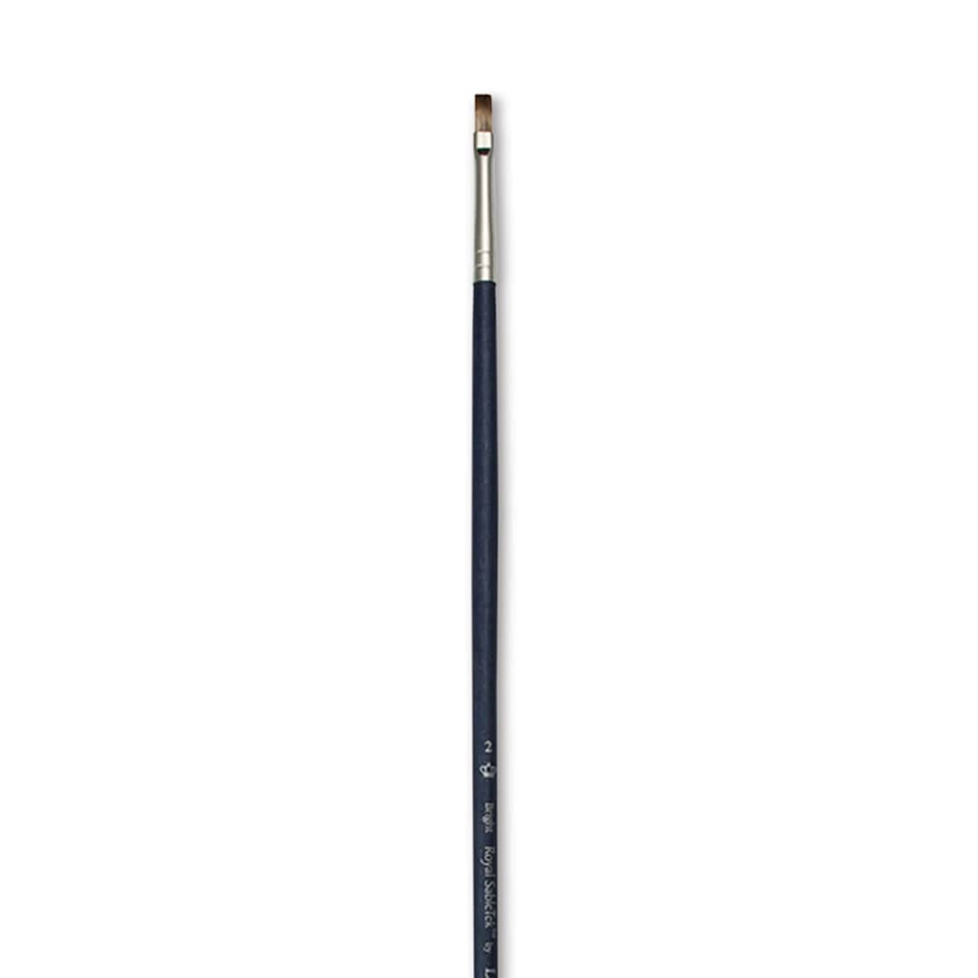 Open in modal - Royal & Langnickel SableTek Brush - Bright, Long Handle, Size 2