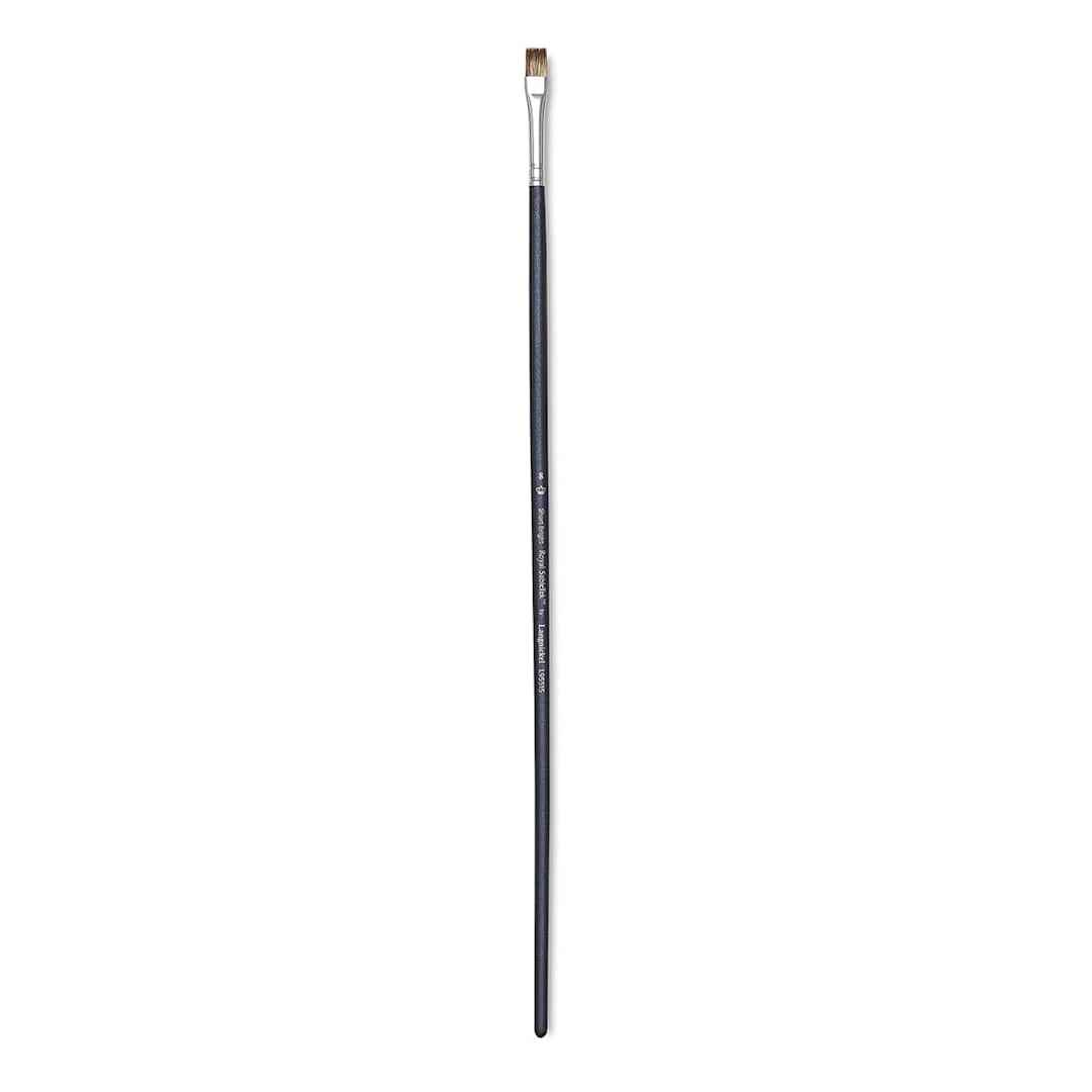 Open in modal - Royal & Langnickel SableTek Brush - Short Bright, Long Handle, Size 8