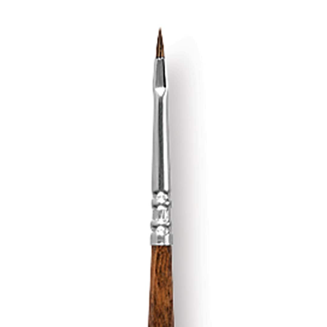 Open in modal - Escoda Versatil Brush - Bright, Size 0, Long Handle close up