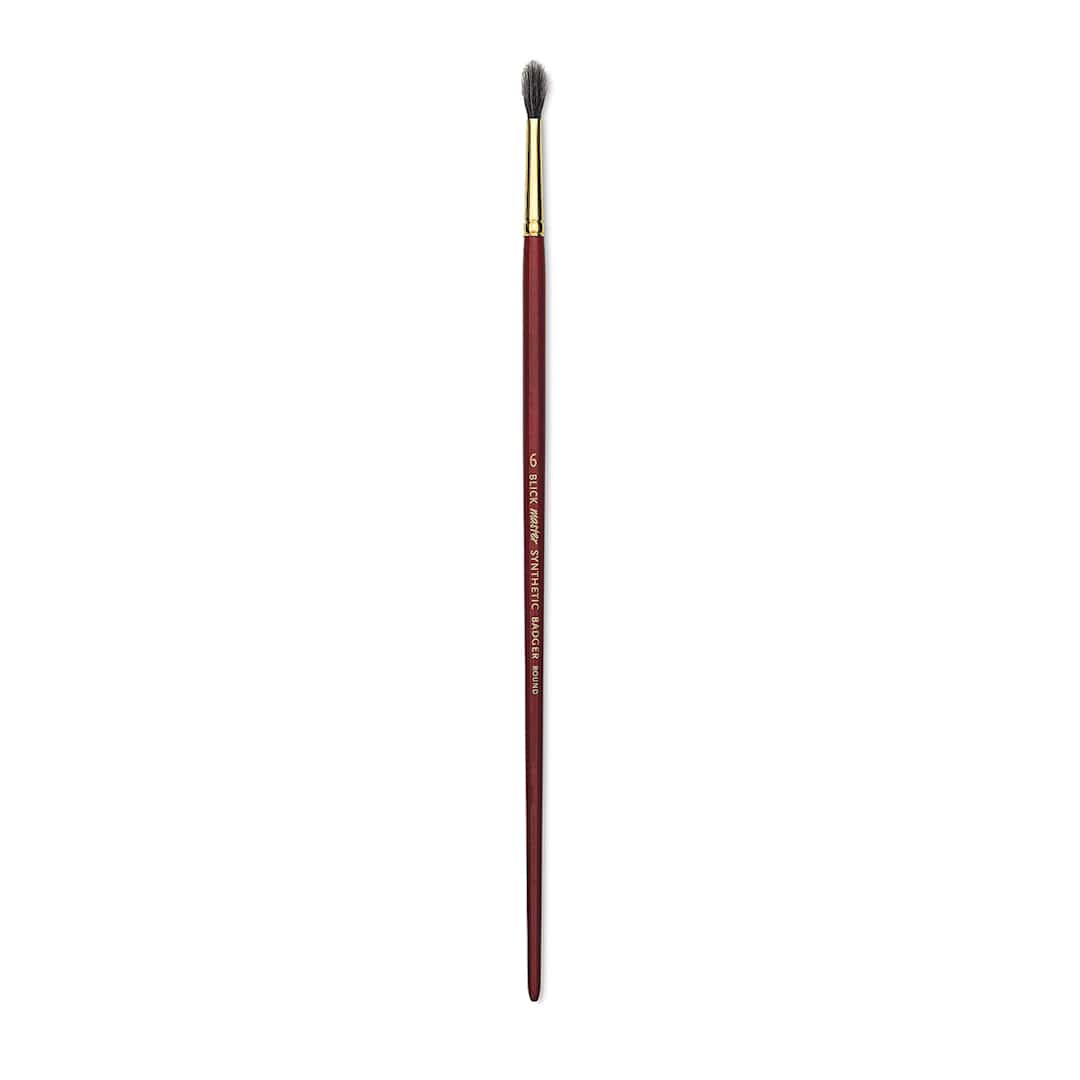 Open in modal - Blick Master Synthetic Badger Brush - Round, Size 6