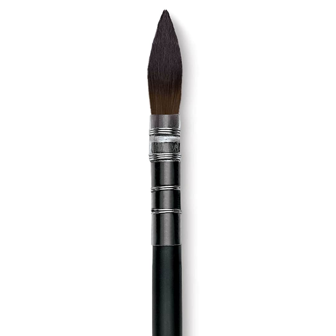 Open in modal - Raphaël Soft Aqua Brush - Quill, Size 3/0, Short Handle