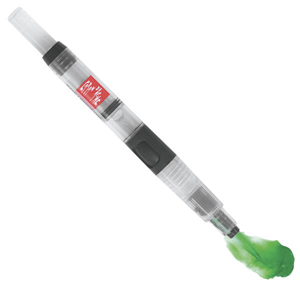 Open in modal - Museum Aquarelle Waterbrush - Uncapped black Waterbrush with Large Tip
