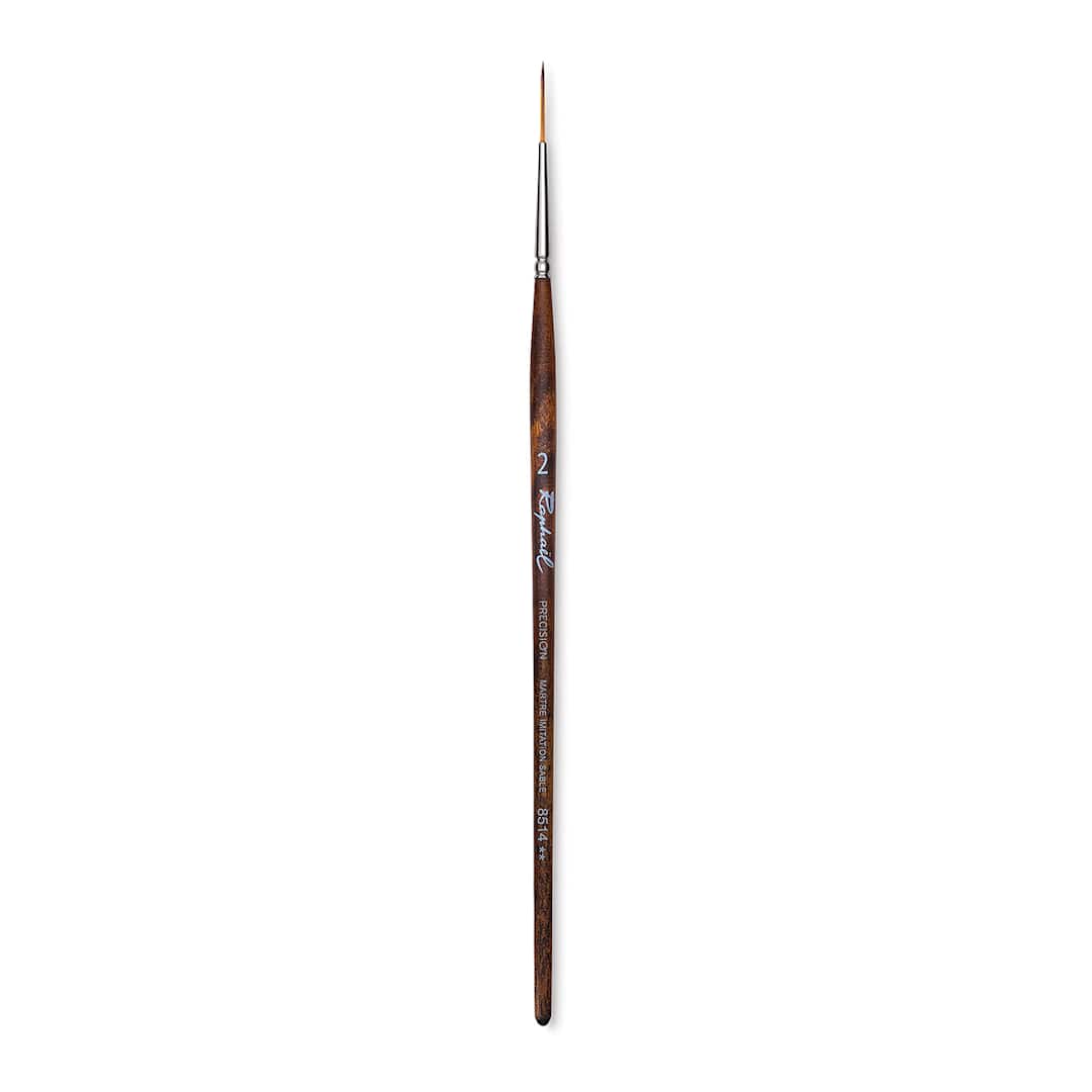 Open in modal - Raphaël Precision Brush - Liner, Size 2, Short Handle