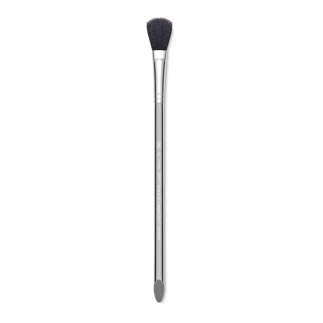 Open in modal - Royal & Langnickel Zen Watercolor Brush - Mop, Black Goat Hair, 1/2''