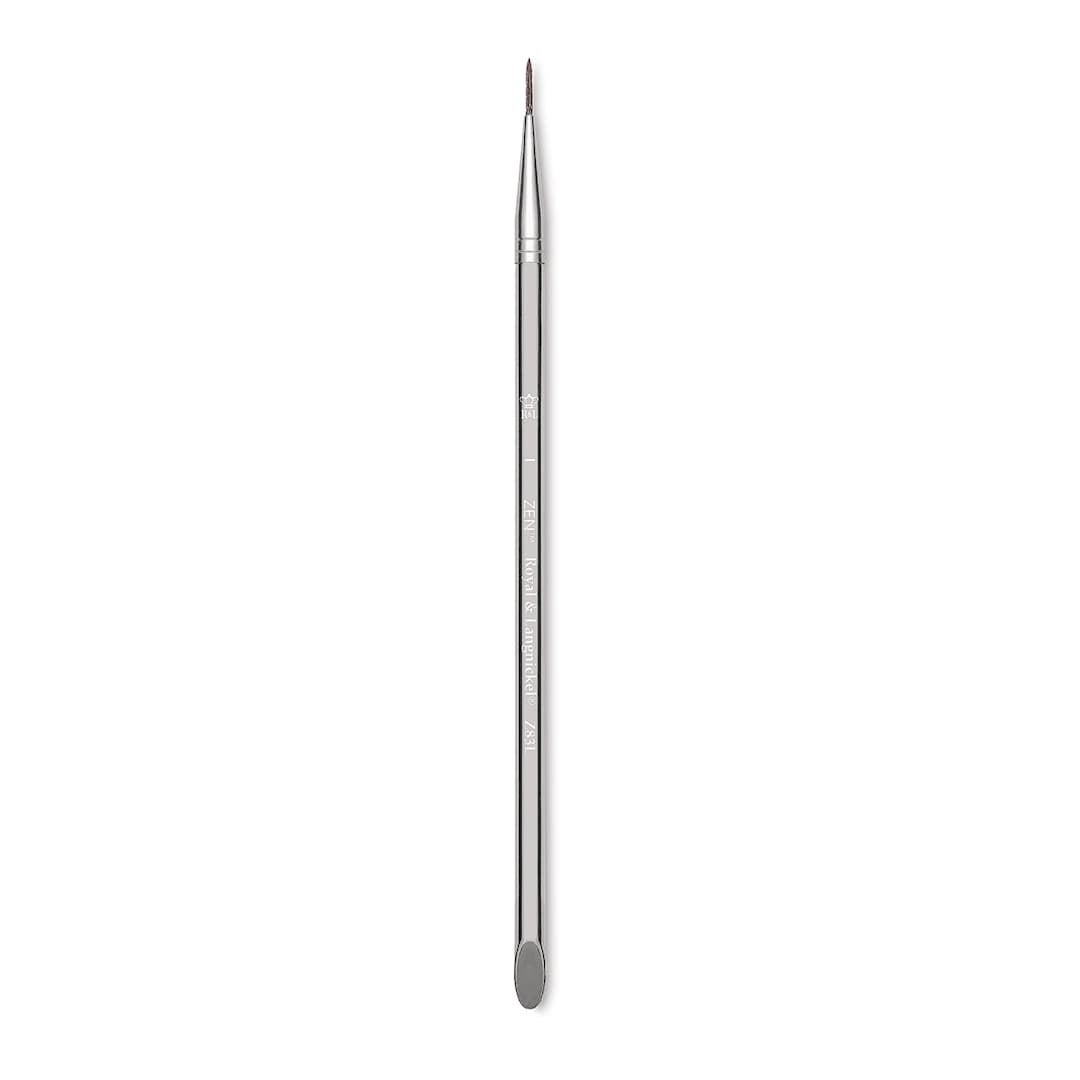 Open in modal - Royal & Langnickel Zen Synthetic Watercolor Brush - Script Liner, Size 1